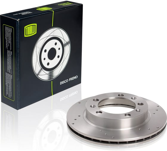 Изображение товара Диск тормозной передний для автомобилей УАЗ 3160 перфорированный TRIALLI DF 460