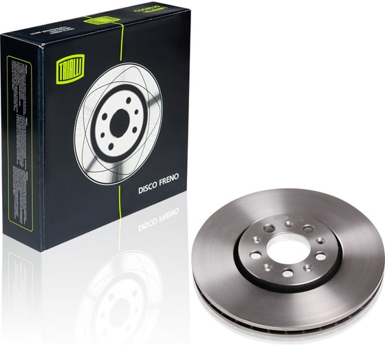 Изображение товара Диск тормозной TRIALLI для автомобилей VW Polo Sedan (RUS) (10-) ZC передний d=288 (2 шт.) DF 180113