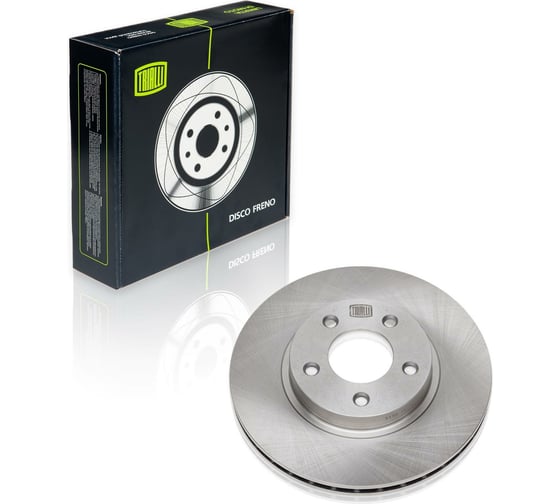 Изображение товара Диск тормозной TRIALLI для автомобилей ГАЗ 3110 передний d=280 (2 шт.) DF 140