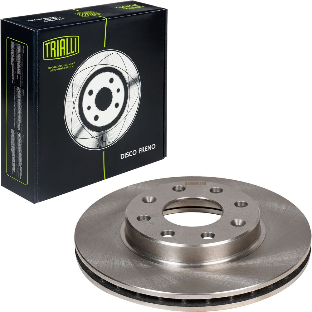 Изображение товара Диск тормозной передний TRIALLI для Chevrolet Aveo и Spark
