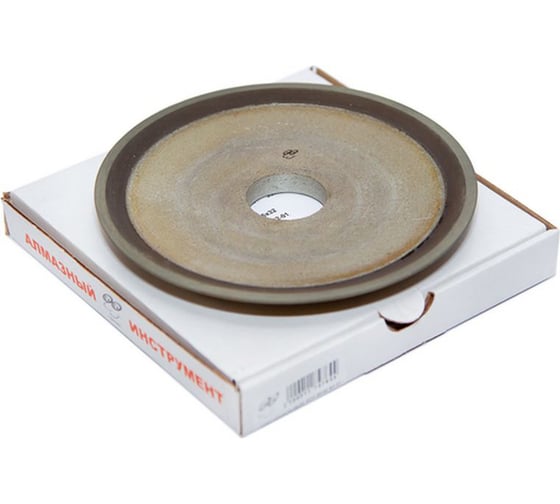 Изображение товара Круг заточной алмазный 12R4 150x5х3x16x32 мм, AC4, 125/100, В2-01 Алмазный инструмент CT00203050