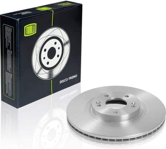 Изображение товара Диск тормозной TRIALLI для автомобилей Hyundai Santa Fe (06-) / Santa Fe (12-) / Kia Sorento (09-) передний d=321 (2 шт.) DF 084509