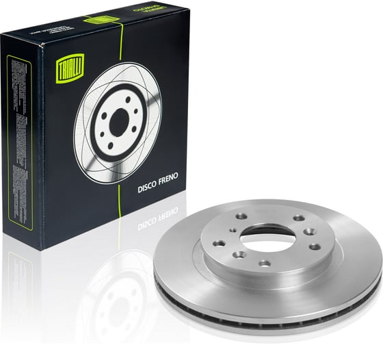 Изображение товара Диск тормозной TRIALLI для автомобилей Mazda 626 (87-) передний d=264 (2 шт.) DF 270101