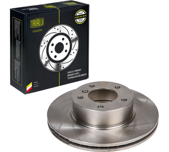 Изображение товара Диск тормозной для автомобилей BMW 3 / 1 передний d=300 TRIALLI DF 261004