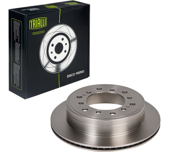 Изображение товара Диск тормозной задний для автомобилей Toyota Land Cruiser Prado d=312 TRIALLI DF 190610
