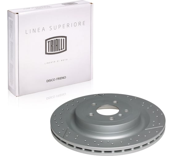 Изображение товара Диск тормозной задний для автомобилей Mercedes-Benz ML /GLE /GL /GLS AMG d=345 TRIALLI DF 1552s