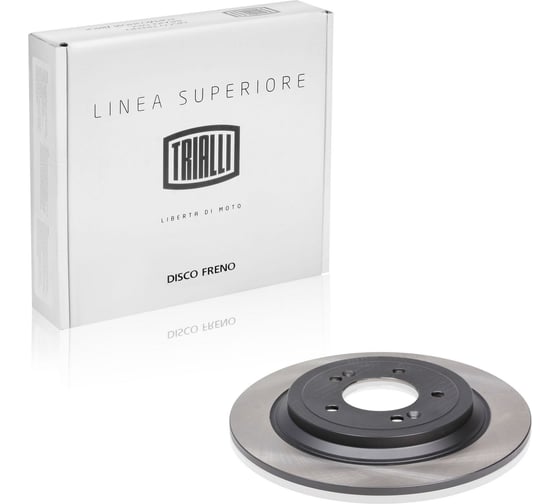 Изображение товара Диск тормозной TRIALLI для автомобилей KIA Sportage (16-) / Hyundai Tucson II (15-) EPB задний d=302 PRO (2 шт.) DF 0733s