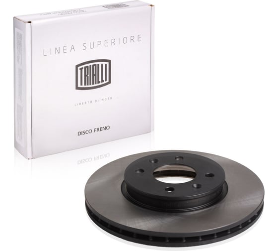Изображение товара Диск тормозной передний для автомобилей Hyundai Solaris d=256 Linea Superiore TRIALLI DF 0841s