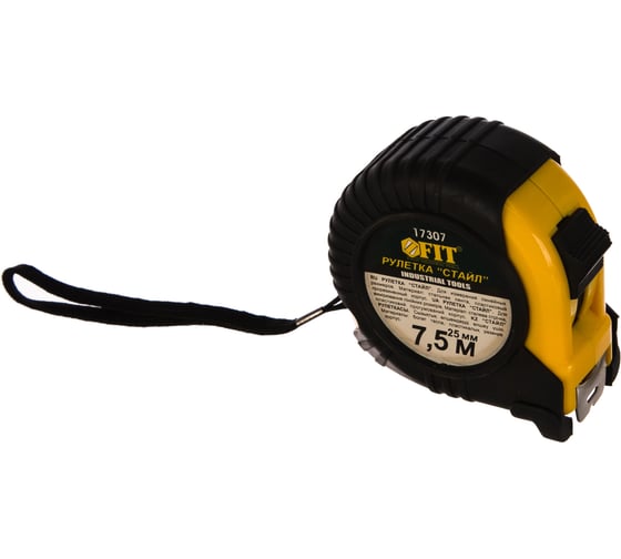 Изображение товара Рулетка Профи Стайл 7,5 м х 25 мм FIT 17307