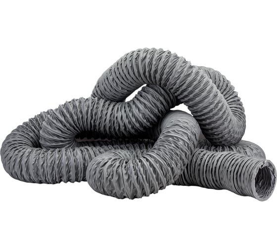 Изображение товара Гибкий рукав Vinil 100 мм, 10 м, серый Deltatools 2110-100-102 05-0577