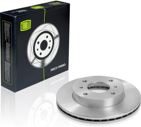 Изображение товара Диск тормозной TRIALLI для автомобилей Nissan Almera Classic (06-) передний d=257 (2 шт.) DF 140105