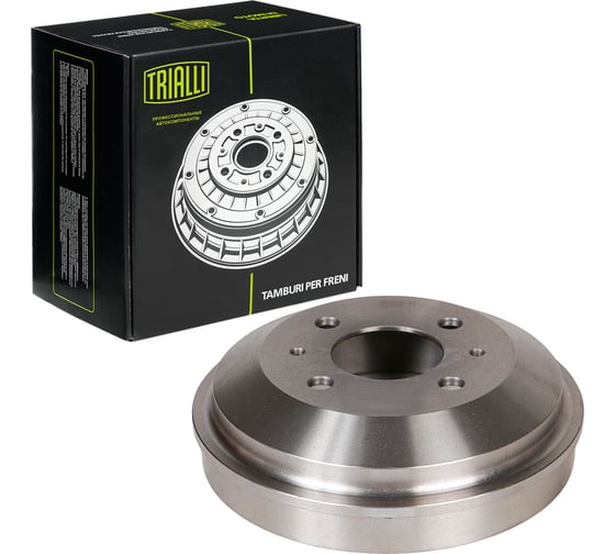 Изображение товара Барабан тормозной TRIALLI для автомобилей Hyundai Accent (00-) (2 шт.) TF 084131