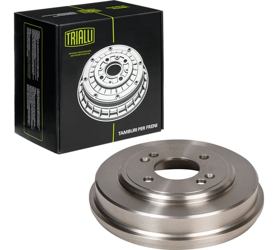Изображение товара Барабан тормозной для автомобилей Hyundai Getz с ABS d=203 TRIALLI TF 084333