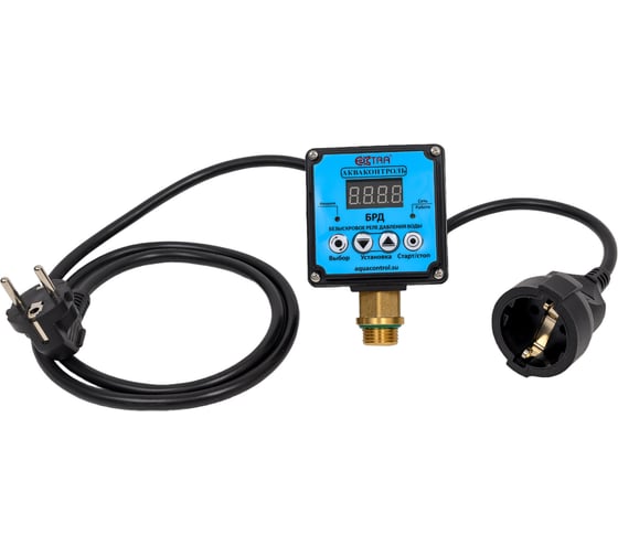 Изображение товара Реле давления воды безыскровое для насоса EXTRA АКВАКОНТРОЛЬ БРД-10-2,5