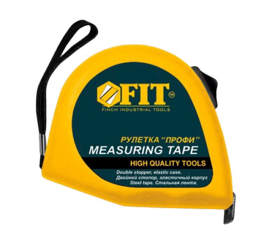 Изображение товара Рулетка Профи 5мх19мм FIT HQ 17425