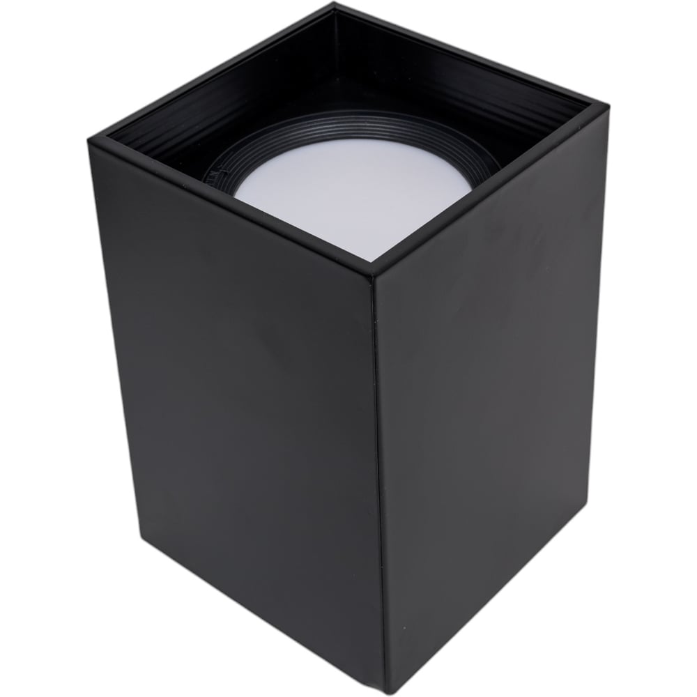 Изображение товара Светодиодный накладной светильник HOROZ ELECTRIC 10W черный квадрат IP20
