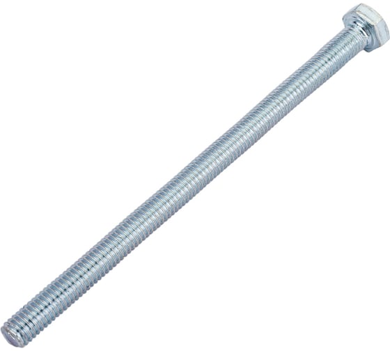 Изображение товара Болт с полной резьбой МЕТАЛЛСЕРВИС M6x100 DIN 933 цинк, 20 шт. 1238955