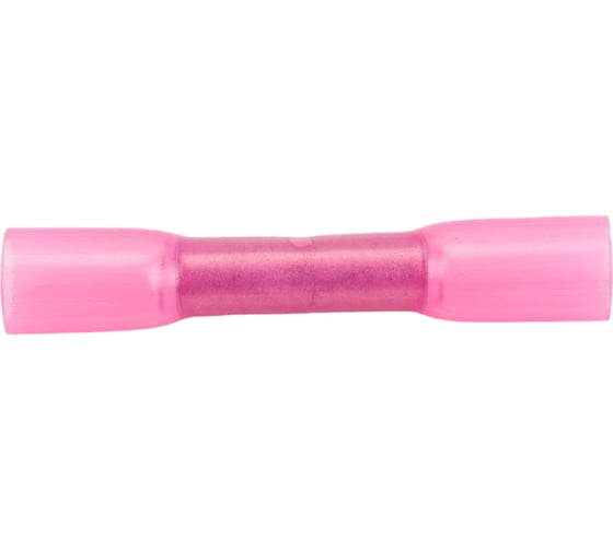 Изображение товара Термоусаживаемый соединитель BTI под опрессовку с клеем красный 0,5-1,5 мм. (100шт/упаковка) 87 1108 01