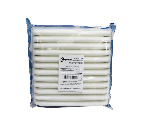 Изображение товара Фильтр воздушный для а/м Audi 100, 200, VW Polo, T2, T3, ВАЗ 2108-2115, 1118, 2123 инжектор Premium Riginal RG21121109080