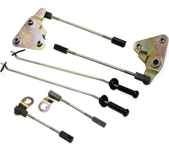 Изображение товара Тяги привода замка дверей кабины в сборе 6 шт. для а/м Г-3302 Riginal RG3302-6105321-10