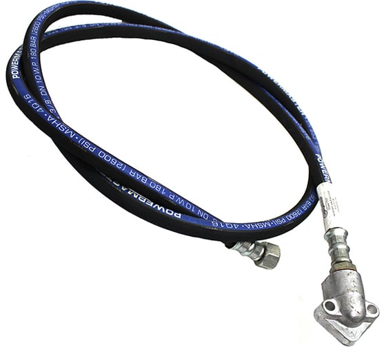 Изображение товара Шланг нагнетательный ГУР верхний для а/м ГАЗ 3308/3309 двигатель 245 (2000 мм; М20х1.5) Riginal RG33081-3408142