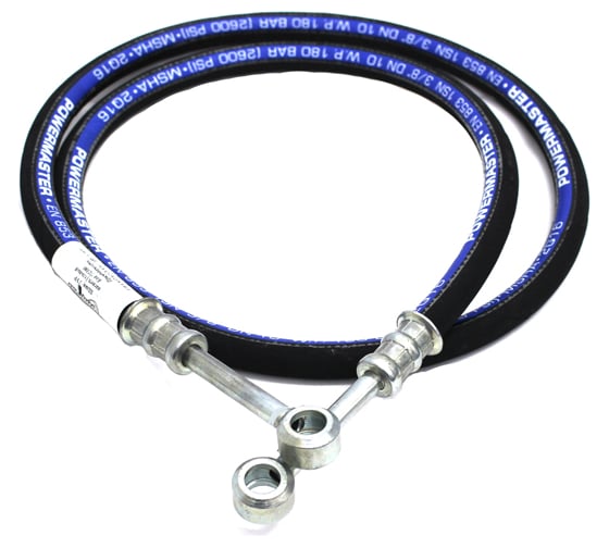 Изображение товара Шланг ГУР нагнетательный для а/м УАЗ 452 двигатель 409 (1590 мм; кольцо-кольцо 14) Riginal RG452-10-3408150-10