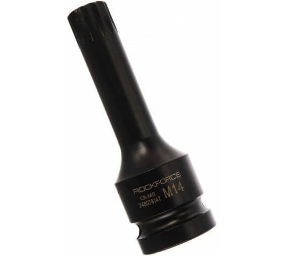 Изображение товара Головка-бита ударная (SPLINE; 1/2"; M14) ROCKFORCE RF-24807814(47616)