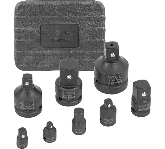 Изображение товара Набор адаптеров 8 шт Rockforce RF-4089MPB(51006)