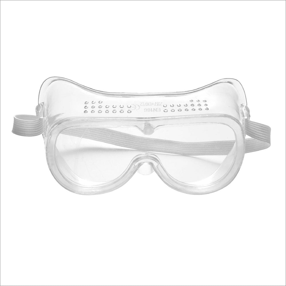 Защитные прозрачные очки Дока, цвет белый D-4012 - фото 1