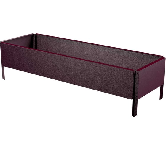 Изображение товара Готовая оцинкованная грядка Delta-Park GX 0.32x0.95 м, коричнево-красная 30020GX_3295Ch