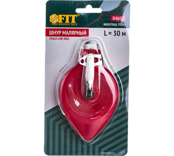 Изображение товара Малярный отбойный шнур 30 м FIT 04603