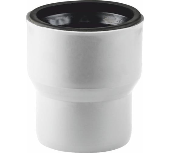 Изображение товара Переход RTP ELITE с чугуна на пластик с манжетой МК МПП 124x110 белый 30784