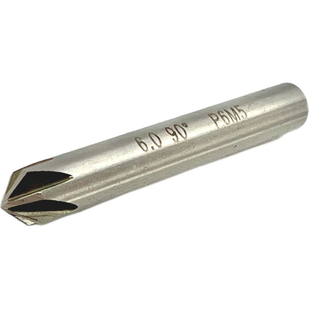 Изображение товара Зенковка c/х 6 мм, 90 градусов, Р6М5 TORNERI 042097 для точной обработки отверстий металла