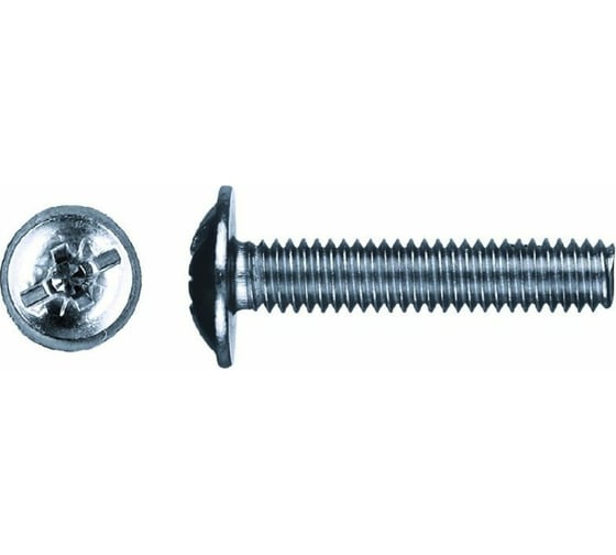 Изображение товара Винт с прессшайбой КРЕП-КОМП шлиц KOMBI, DIN 967, 8x100, 40 шт. вм8100ф