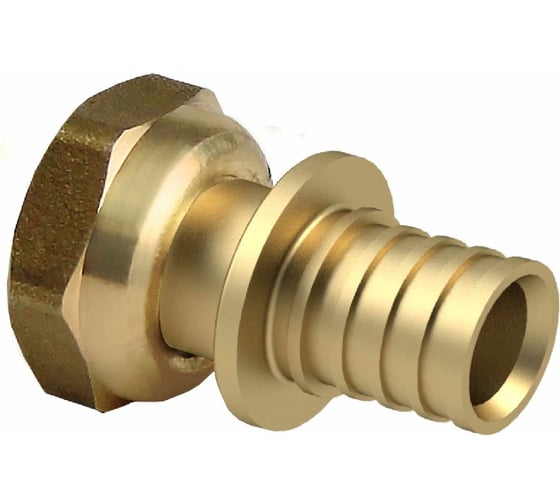 Изображение товара Аксиальная муфта RTP с накидной гайкой d20x1/2" Уп. 34792