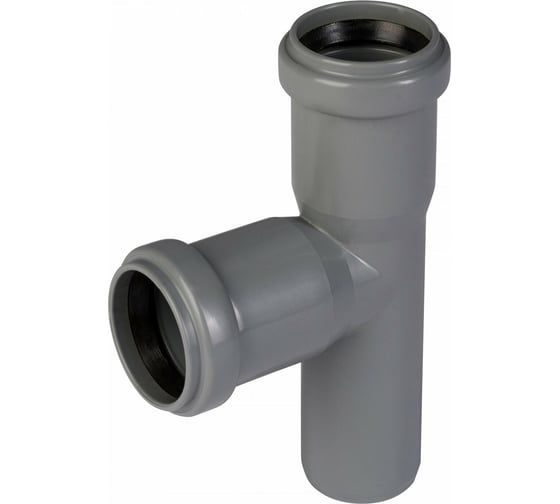 Изображение товара Тройник RTP ВК ПП 75x75x45 коробка, серый 36529