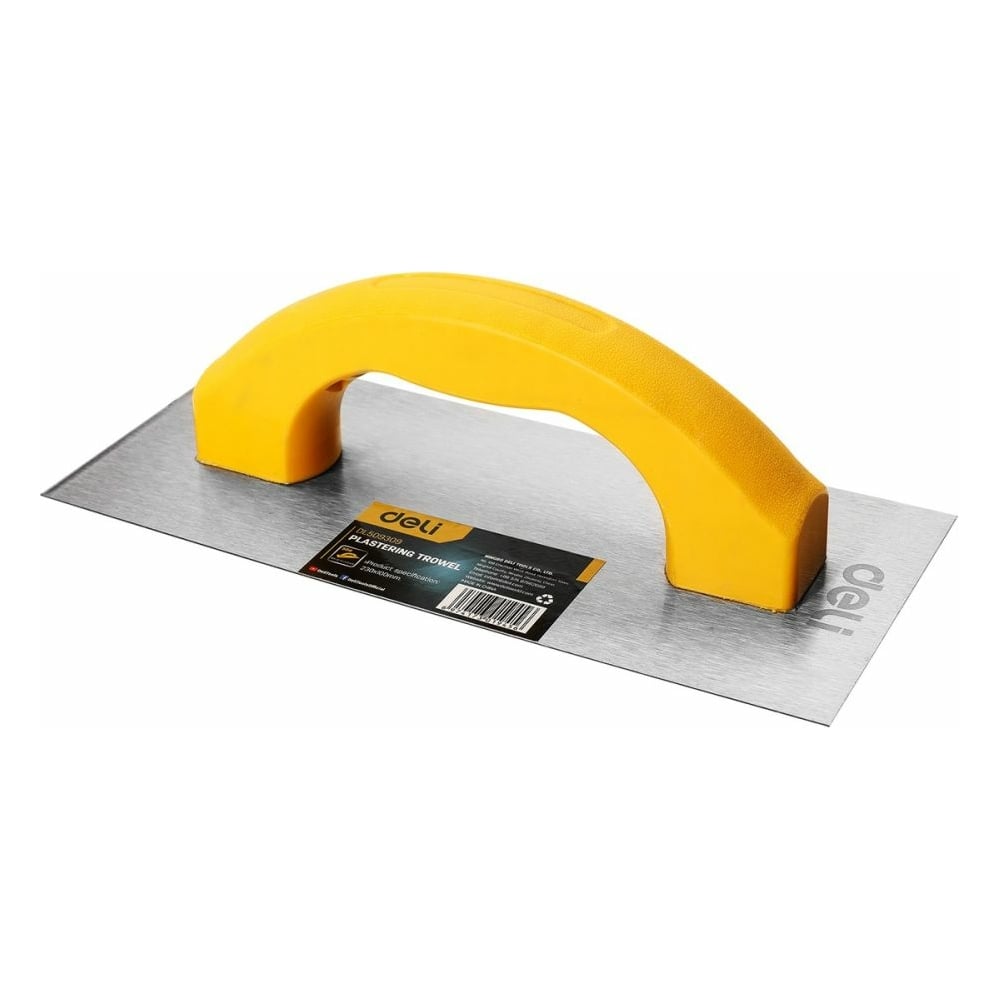 Изображение товара Штукатурная кельма DELI dl509309 прямоугольная 230x100 мм профессиональная