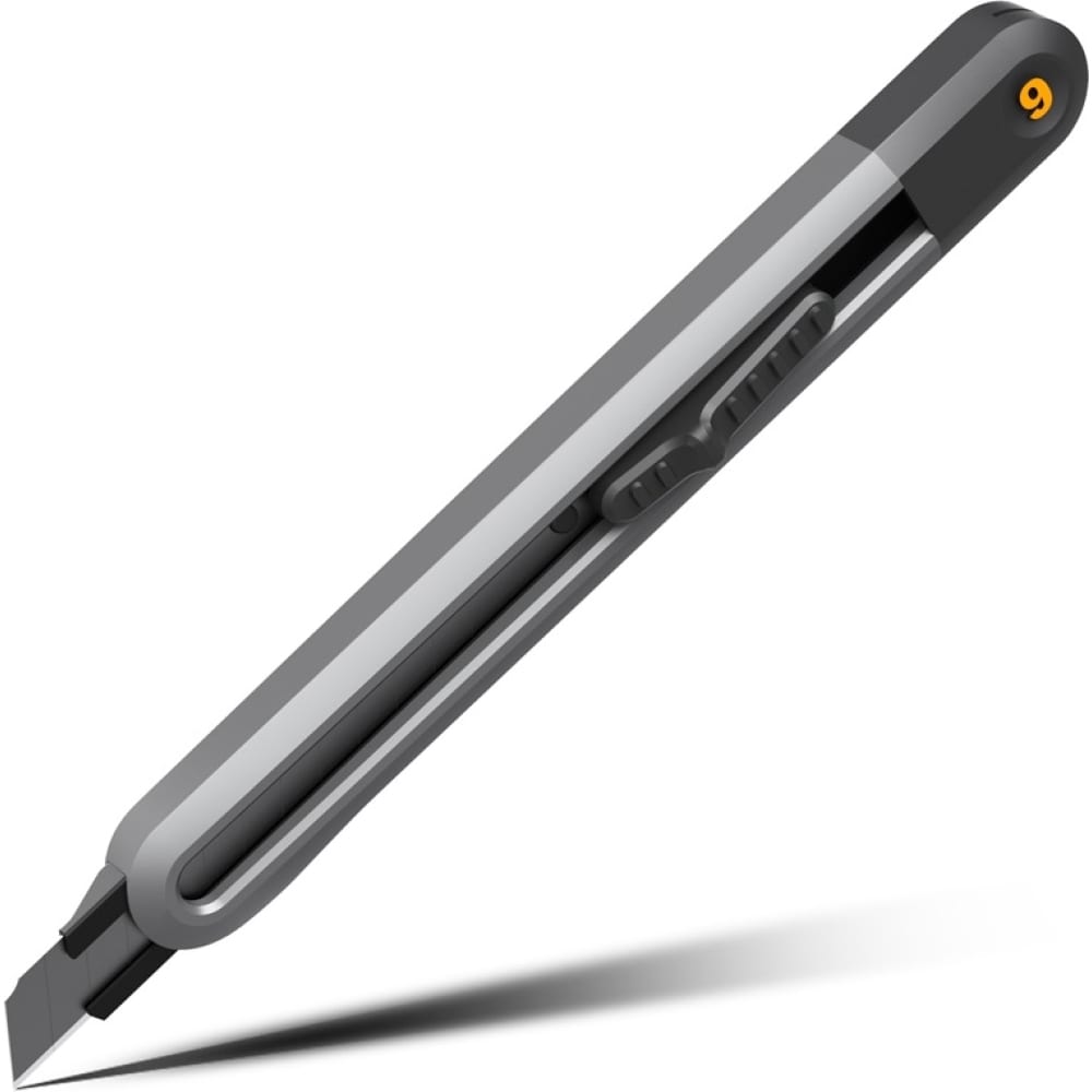 Технический нож DELI нож универсальный sturm выдвижное лезвие пластиковая рукоятка винтовой фиксатор 18 мм