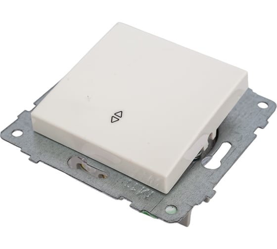 Изображение товара Механизм 1-клавишного проходного выключателя OVIVO белый, 600-000201-209