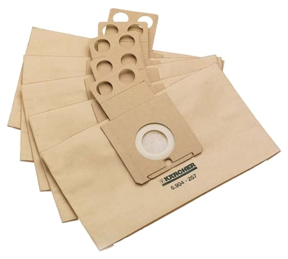 Изображение товара Пылесборник бумажный 5 шт. для робота-пылесоса RC 3000 Karcher 6.904-257