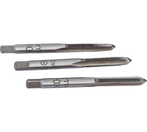 Изображение товара Метрические метчики REDMARK M5х0,8мм 3 шт RM242102