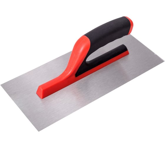 Изображение товара Прямая гладилка BEOROL нержавеющая сталь 280x130 мм двухкомпоненная ручка 245729