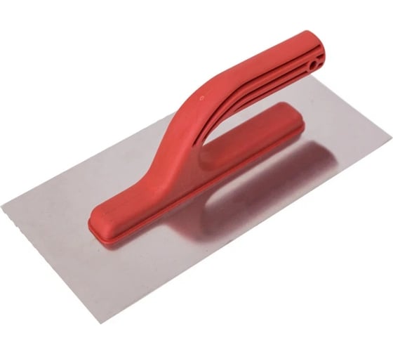 Изображение товара Прямая гладилка BEOROL нержавеющая сталь 280x130 мм пвх ручка gcpg 245731