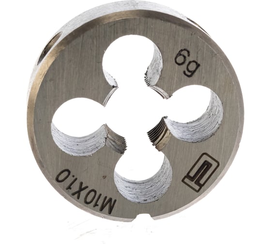 Изображение товара Плашка М10 х 1,0 мм СИБРТЕХ 77024