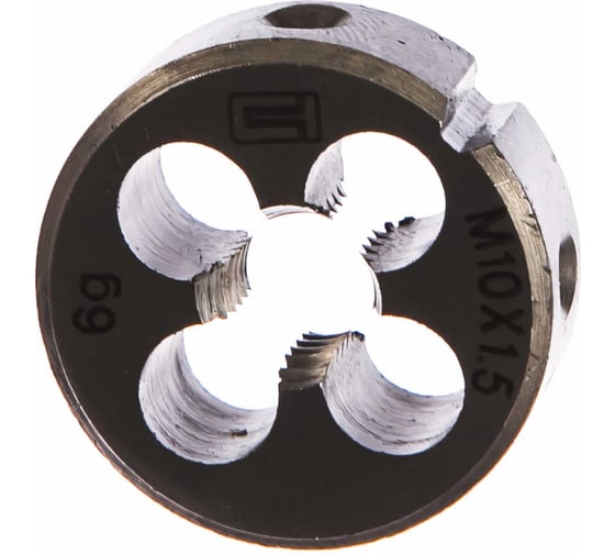 Изображение товара Плашка М10 х 1,5 мм СИБРТЕХ 77027