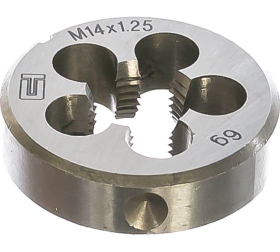 Изображение товара Плашка М14 х 1,25 мм СИБРТЕХ 77035