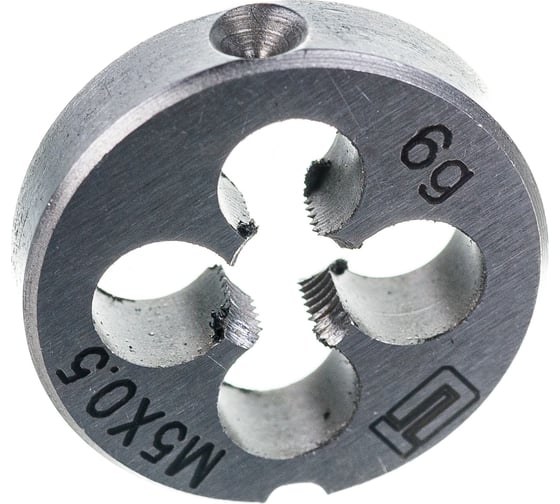 Изображение товара Плашка М5 х 0,5 мм СИБРТЕХ 77010