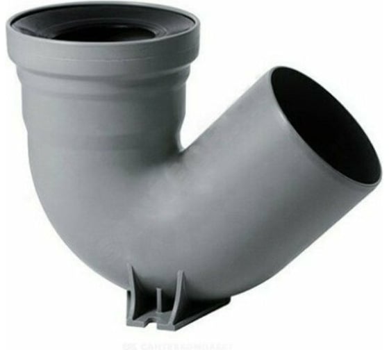 Изображение товара Сифон для напольного унитаза RTP ВК ПП 110x135, серый G 33511