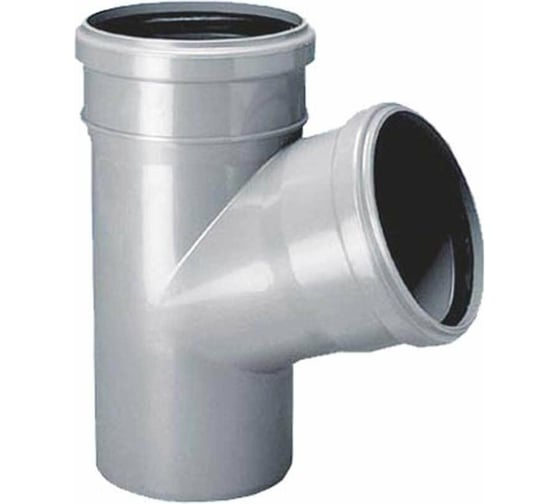 Изображение товара Тройник RTP ВК ПП 125x125x87 серый G 33478