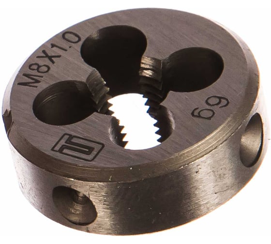 Изображение товара Плашка М8 х 1,0 мм СИБРТЕХ 77019